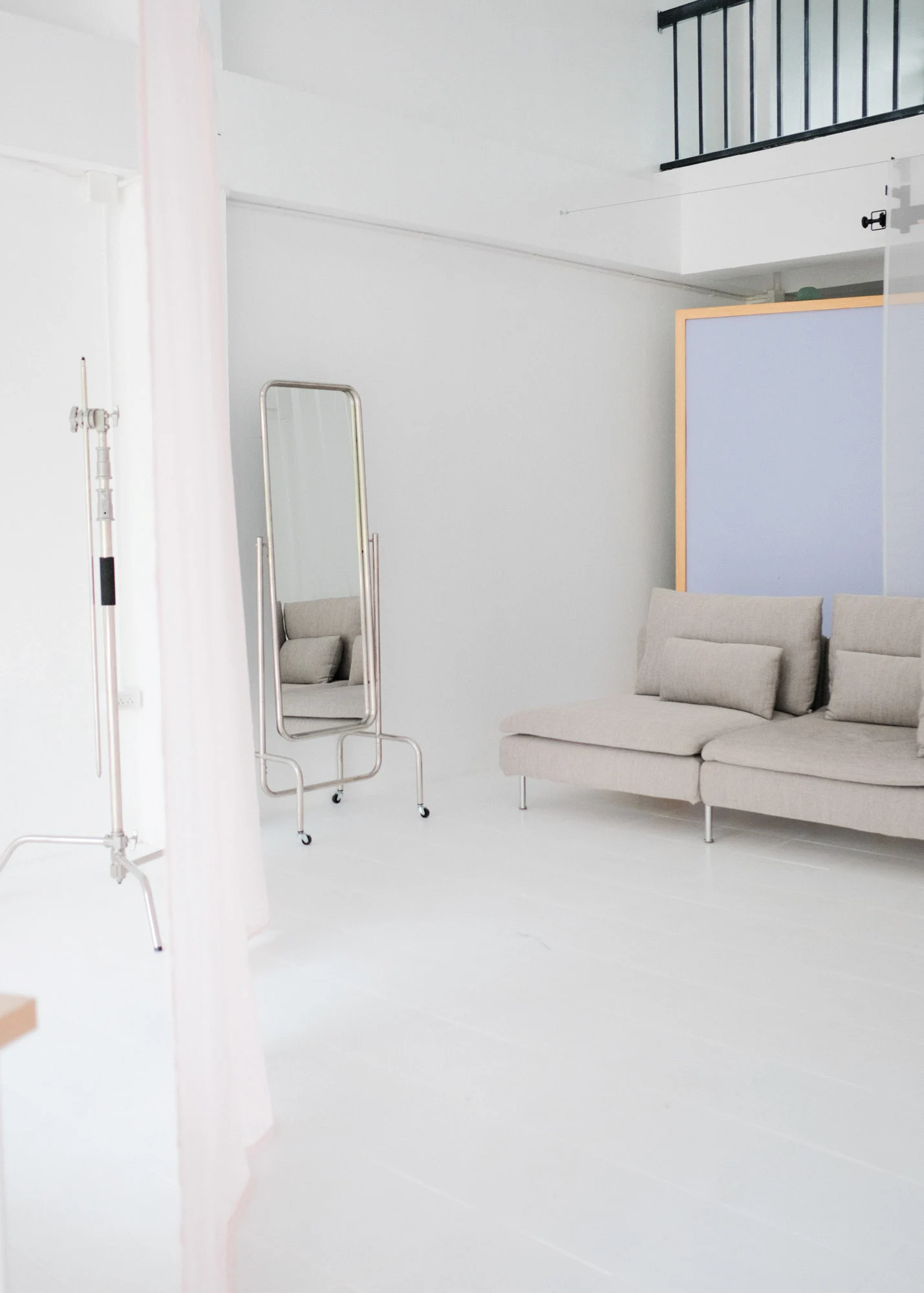 Styled lifestyle product photography displaying cosmetics elegantly on set